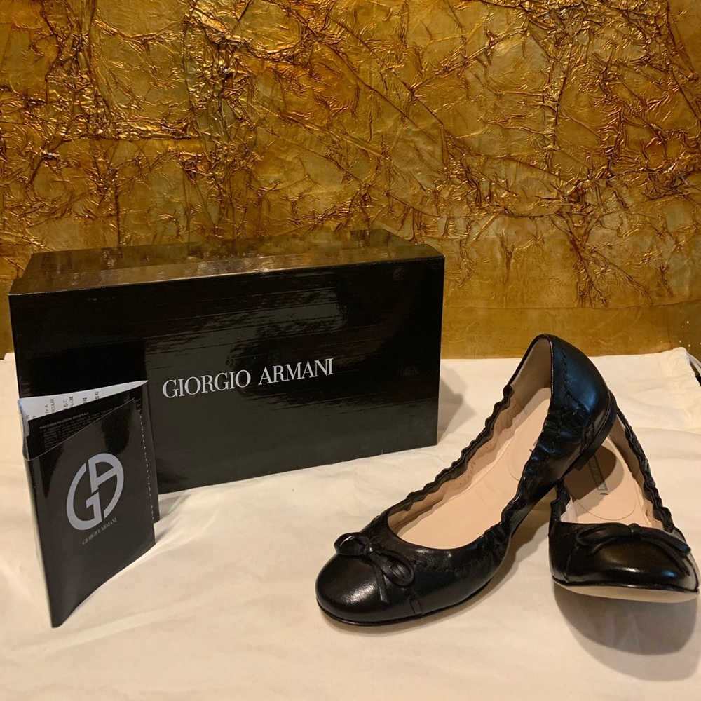 Giorgio Armani ballerina flats